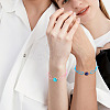 30Pcs 10 Colors Nylon Thread Cord Bracelets Making BJEW-TAC0040-8