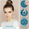 50Pcs 304 Stainless Steel Clip-on Earring Findings STAS-UN0057-37-5
