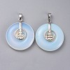 Opalite Pendants G-F640-D01-2