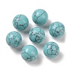 Synthetic Turquoise No Hole Sphere Beads G-K353-04D-12-1