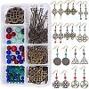 DIY Dangle Earring Making Kits DIY-SC0014-04AS-1