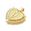 Rack Plating Brass Pendants KK-I722-09G-V-2