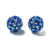 Acrylic Rhinestone Ball Beads OACR-A035-01E-2