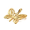 Butterfly 304 Stainless Steel Pendant Decorations STAS-R159-25G-2
