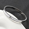 304 Stainless Steel Rhinestone Bangles for Women BJEW-Z092-07P-1
