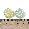 UV Plating Opaque Acrylic Beads MACR-L007-06B-3