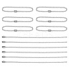 201 Stainless Steel Hanging Tag Chains STAS-N119-02D-P-1