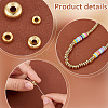   120Pcs 4 Styles Brass Spacer Beads KK-PH0006-63-4