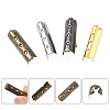 200Pcs 4 Colors Column Alloy Shoelace Buckle Connectors FIND-SP0004-68B-3