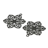 Spray Painted 430 Stainless Steel Pendants STAS-Z116-10-2