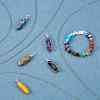 DIY Stone Jewelry Set Making Kit DIY-SZ0007-87-4