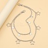 Alloy Tassel Double Layer Chain Pants Chain Belts FS-WG07384-02-1