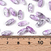 Baking Paint Glass Seed Beads SEED-N008-06E-4