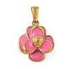 304 Stainless Steel Enamel Pendants LS-STAS-P408-17A-G-1