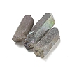 Electroplated Natural Quartz Crystal Graduated Beads Strands G-P315-A21-2