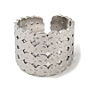 Non-Tarnish 304 Stainless Steel Wide Band Ring RJEW-C067-04P-2