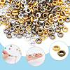 320Pcs 4 Colors Tibetan Style Alloy Spacer Beads TIBEB-SP0001-16-6