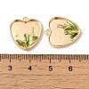 Brass Enamel Pendants KK-S368-10G-3