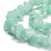 Dyed Natural Amazonite Beads Strands X-G-F703-08-2