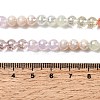 Electroplate Glass Beads Strands EGLA-D300-06-6mm-16-4