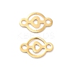 Brass Connector Charms KK-F907-10G-1