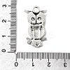 Tibetan Style Alloy Pendant Rhinestone Settings LS-X-TIBE-Q050-46AS-LF-3