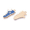 Sports Alloy Enamel Pendants PALLOY-T094-14M-3