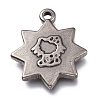 Tarnish Resistant 304 Stainless Steel Pendants STAS-Z007-04-1