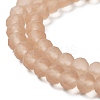 Transparent Glass Beads Strands X-EGLA-A034-T10mm-MD20-4