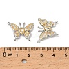 304 Stainless Steel Rhinestone Pendants STAS-T068-65GP-3