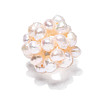 Round Natural Cultured Freshwater Pearl Beads PEAR-N020-04C-2
