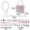 DIY Alloy Resin European Bracelet Making Kit DIY-FS0005-57-2