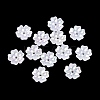 Plating Opaque Acrylic Imitation Shell Bead Cap OACR-P039-03A-1