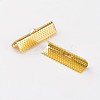 Iron Ribbon Crimp Ends LS-X-E182Y-G-2