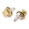 Ion Plating(IP) 304 Stainless Steel Stud Earrings for Women EJEW-B109-04C-G-2