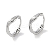 Non-Tarnish 316 Surgical Stainless Steel Hoop Earrings EJEW-P274-08P-1