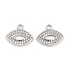 Non-Tarnish 304 Stainless Steel Pendant Rhinestone Settings STAS-P364-01P-1