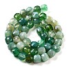 Natural Agate Dyed Beads Strands G-H028-A08-03-3