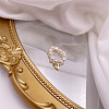 Natural Freshwater Pearl Beaded Finger Rings WG7CD33-25-1