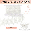 3 Yards Organza with Plastic Pearl Embroidery Lace Trim OCOR-MA0001-69-2