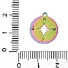 Ion Plating(IP) 304 Stainless Steel Pendants STAS-T044-236M-3