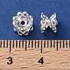Rack Plating Brass Spacer Beads KK-F090-19S-3
