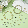 1000Pcs 8 Styles ABS Plastic Beads KY-SP0001-44-3