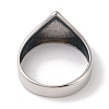 Viking 304 Stainless Steel Valknut Rings RJEW-U005-17F-AS-2