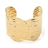 304 Stainless Steel Wide Cuff Bangles BJEW-P302-12G-2