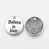 Tibetan Style Alloy Pendants LS-TIBEP-Q078-17AS-RS-2