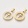201 Stainless Steel Pendants X-STAS-N089-62G-2