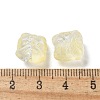 Baking Paint Transparent Glass Beads GLAA-C035-01K-3