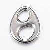 Non-Tarnish 304 Stainless Steel Links connectors LS-X-STAS-G172-64P-1