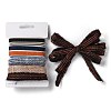 18 Yards 6 Styles Polyester Ribbon SRIB-Q022-E02-4